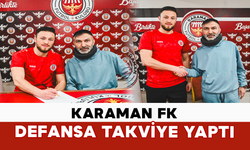 Karaman FK Defansa Takviye Yaptı