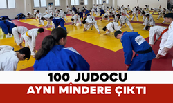 Karaman’da 100 Judocu Aynı Mindere Çıktı