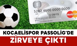 Kocaelispor Passolig’de Zirveye Çıktı