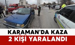 Millet Bahçesi önünde kaza: 2 yaralı