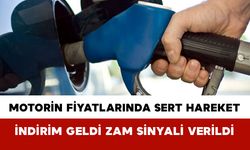 Motorin Fiyatlarında Sert Hareket: İndirim Geldi Zam Sinyali Verildi