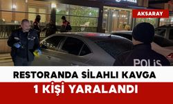 Restorandaki kavgada silah patladı: 1 yaralı