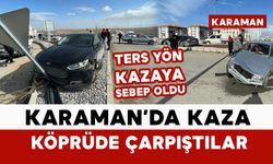 Ters yöne giren araç kazaya sebep oldu