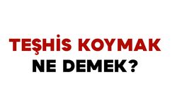 Teşhis Koymak Ne Demek?