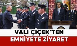 Vali Çiçek’ten Karaman Emniyeti’ne Ziyaret