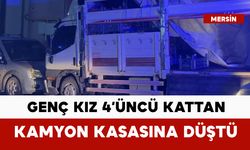 4'üncü kattan kamyonet kasasına düştü: ağır yaralandı