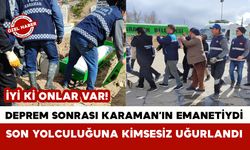 Adıyamanlı Elif Teyze Artık Karaman Toprağına Emanet