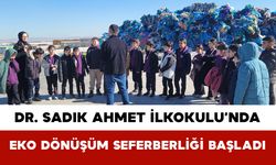 Dr. Sadık Ahmet İlkokulu’nda Eko Dönüşüm Seferberliği Başladı