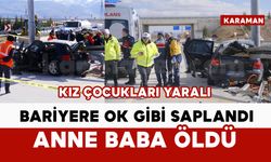 Feci kazada karı koca öldü: 3 yaşındaki kızları yaralandı