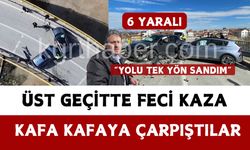 Karaman'da Üst Geçitte Kaza: 6 Yaralı