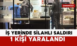 İş yerine silahlı saldırıda 1 kişi yaralandı