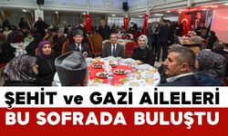 Karaman'da şehit yakınları ve gaziler ‘Büyük Aile Sofrası'nda buluştu