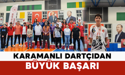 Karamanlı Dartçıdan Büyük Başarı