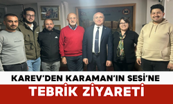 KAREV’den Karaman’ın Sesi’ne Tebrik Ziyareti