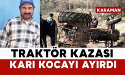 Köy Yolundaki Kaza Karı-Kocayı Ayırdı
