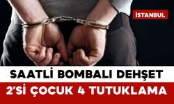 Saatli Bombalı Dehşet: 2’si Çocuk 4 Tutuklama