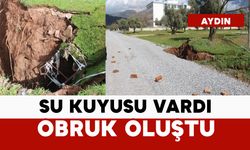 Su kuyusu vardı obruk oluştu