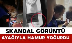 Tatlı imalathanesinde skandal görüntü: İş yeri mühürlendi
