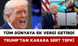 Tüm Dünyaya Ek Vergi Getirdi: Trump’tan Karara Sert Tepki