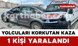 Yolcular korku dolu anlar yaşadı: 1 yaralı