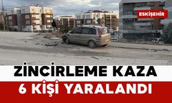 Zincirleme kaza: 6 yaralı