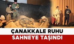 18 Mart'ta “Çanakkale Şehadet” tiyatrosu yapıldı