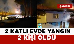 2 katlı ahşap evde yangın: 2 ölü
