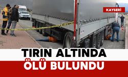 59 yaşındaki adam tırın altında ölü bulundu