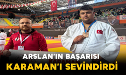 Arslan’ın Başarısı Karaman’ı Sevindirdi