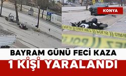 Bayramda feci kazada yaralandı