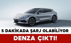 BYD’nin 5 Dakikada Şarj Olan Elektrikli Otomobili Denza Z9 GT
