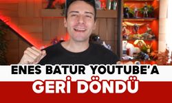 Enes Batur Milyonlarca Aboneli YouTube Kanalına Geri Döndü