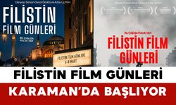 Filistin Film Günleri Karaman’da Başlıyor