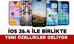 iOS 26.4 ile yeni özellikler geliyor