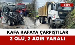 Kafa kafaya çarpıştılar: 2 ölü, 2 ağır yaralı