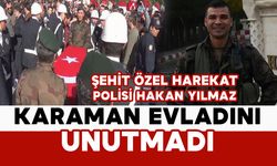 Karaman evladını unutmadı: Şehit Özel Harekat Polisi Hakan Yılmaz unutulmadı