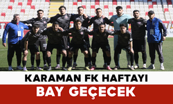 Karaman FK Haftayı Bay Geçecek