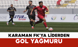 Karaman FK’ya Liderden Gol Yağmuru