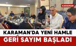 Karaman’da yeni hamle! Geri sayım başladı