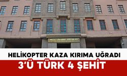 Katar'da helikopter kaza kırıma uğradı: 4 şehit