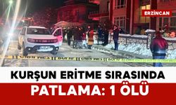 Kurşun eritme sırasında patlama: 1 kişi öldü