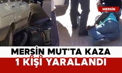 Mersin Mut'ta kaza: 1 yaralı