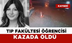 Motosikletli tıp fakültesi öğrencisi hayatını kaybetti