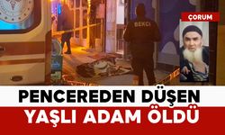 Pencereden düşen yaşlı adam öldü