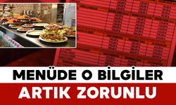 Restoran ve Kafelerde Yeni Dönem: Menüde O Bilgiler Artık Zorunlu