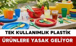 Tek Kullanımlık Plastik Ürünlere Yasak Geliyor