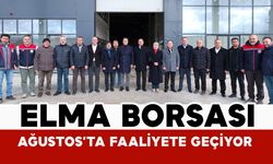 Türkiye’nin ilk ve tek Elma Borsası ağustos ayında faaliyete geçiyor