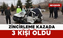 Zincirleme kazada 3 kişi öldü: 6 yaralı