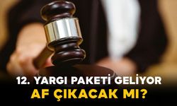 12. Yargı Paketi Geliyor: Af Çıkacak mı, Denetimli Serbestlik Olacak mı?