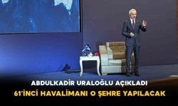 Abdülkadir Uraloğlu’ndan Trabzon’a Müjde: 61’inci Havalimanı Geliyor